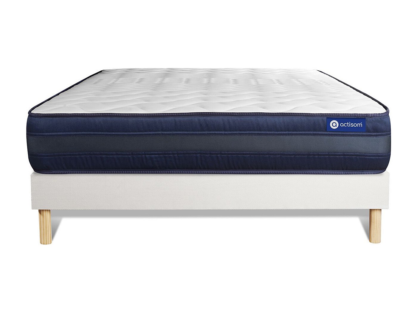Materasso ibrido Queen Size in una scatola con molle insacchettate