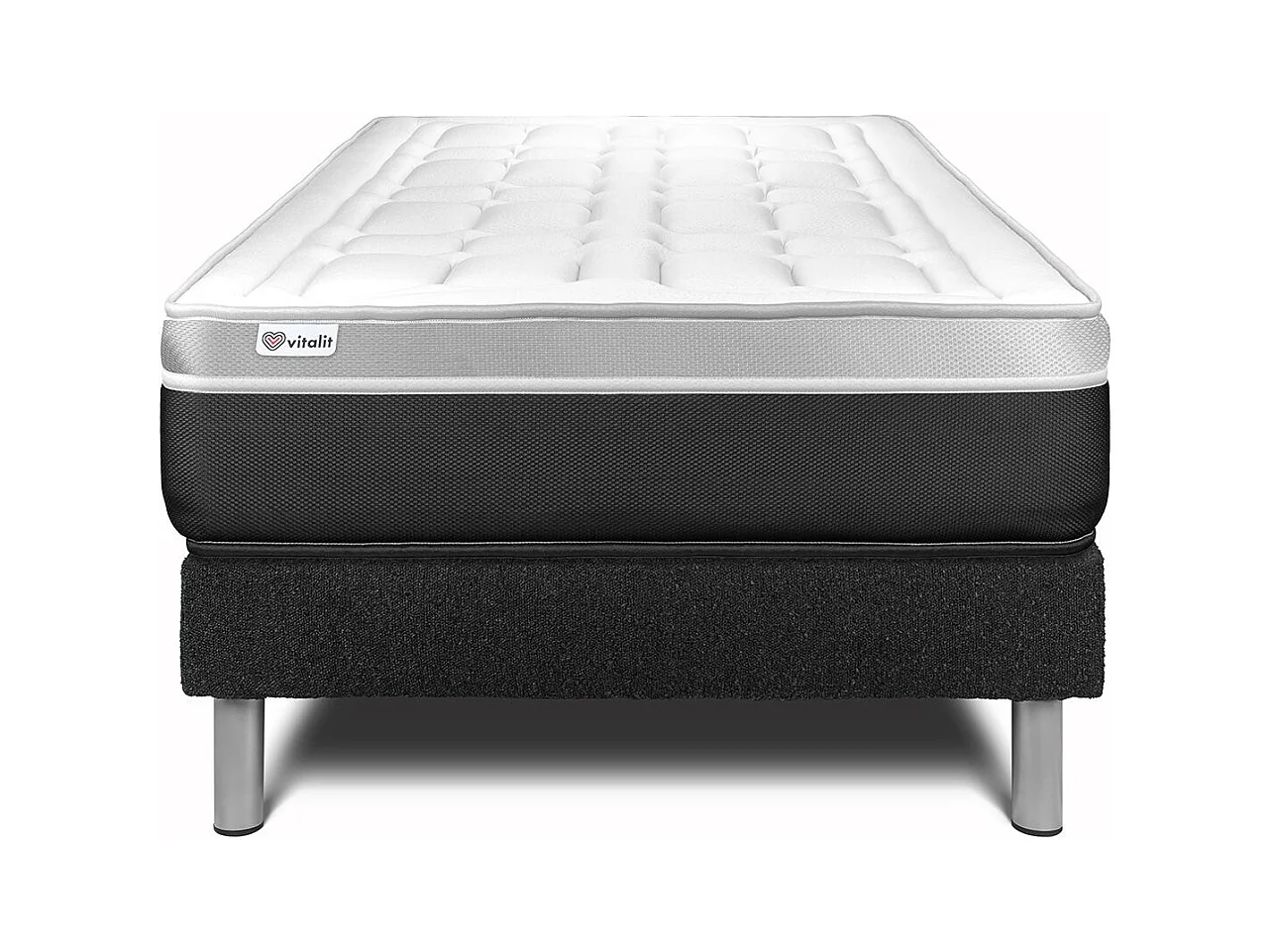Ensemble Matelas Sommier 120x200 cm - Vital Soft