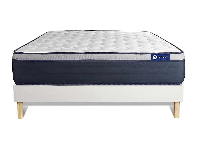 Ensemble Matelas Sommier 150x190 cm - Actimemo Max