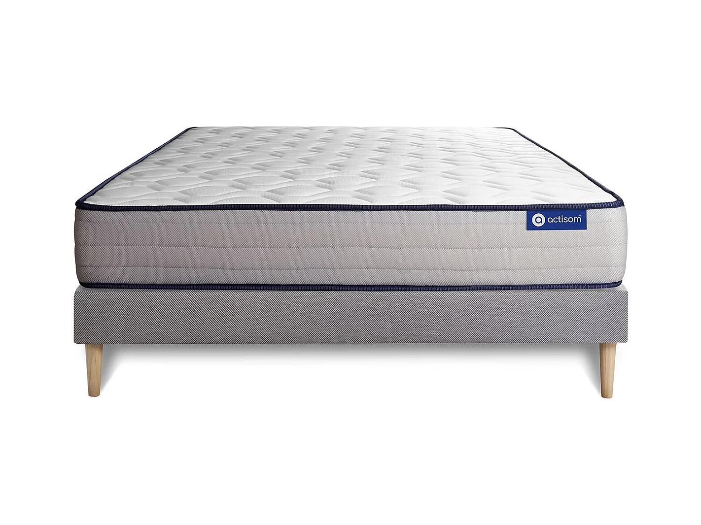 Kit rete e materasso matrimoniale Actimemo form 150x200cm - Spessore : 22cm- memory foam - rigido
