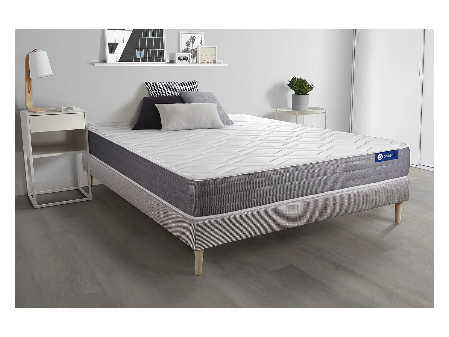 Ensemble Matelas Sommier 160x190 cm - Actilatex Dream