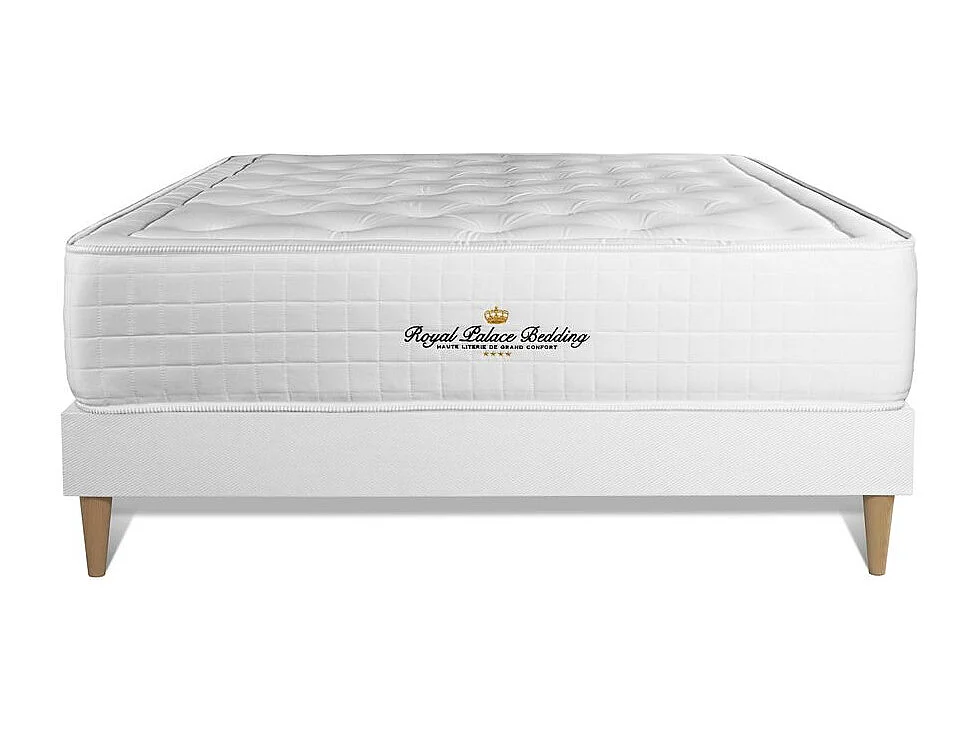Ensemble Matelas Sommier 120x190 cm - Buckingham