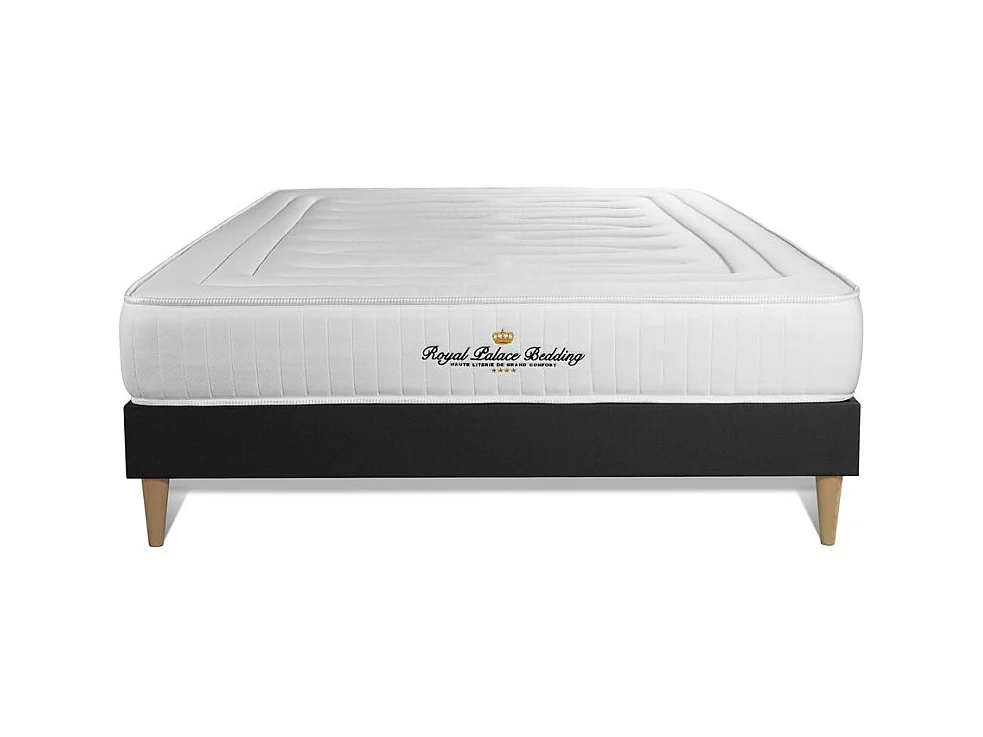 Ensemble Matelas Sommier 135x190 cm - Lancaster