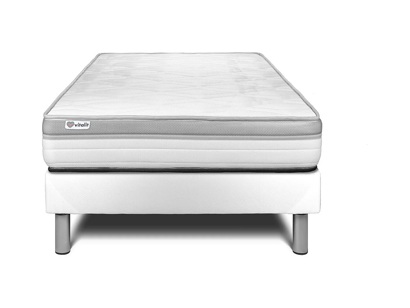 Ensemble Matelas Sommier 120x190 cm - Vital Relax