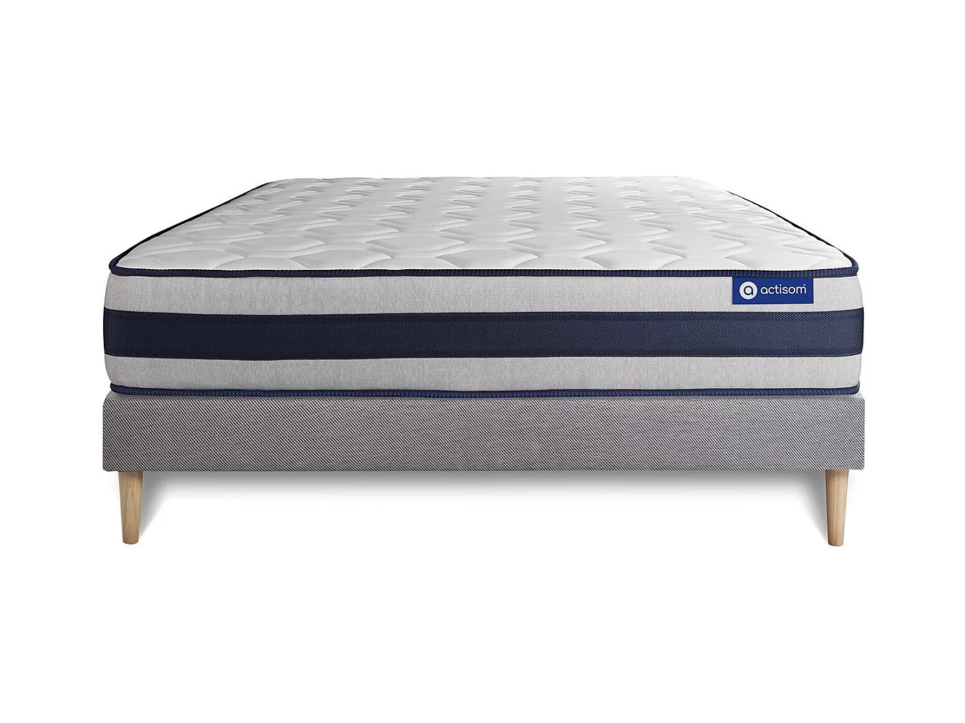 Ensemble Matelas Sommier 160x190 cm - Actiflex Ergo