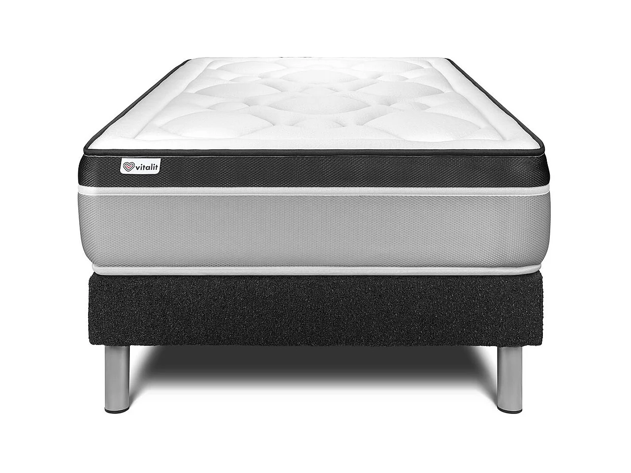 Ensemble Matelas Sommier 120x190 cm - Vital Ergo
