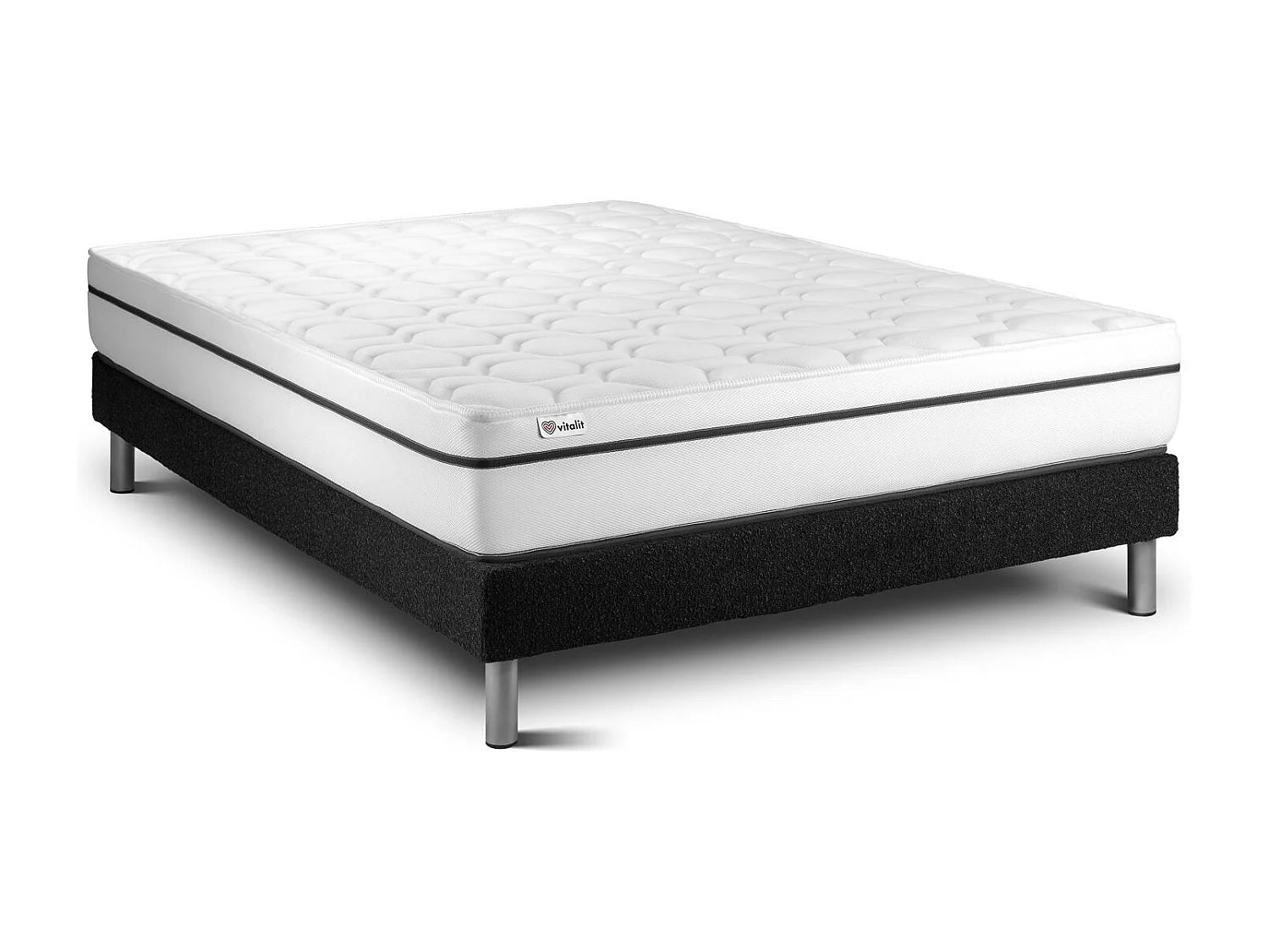 Ensemble Matelas Sommier 160x190 cm - Vital Spa