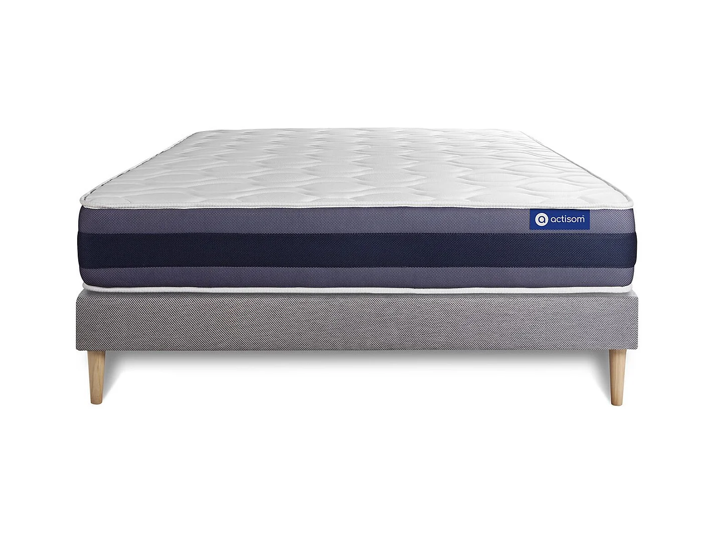 Ensemble Matelas Sommier 150x190 cm - Actiflex Morpho