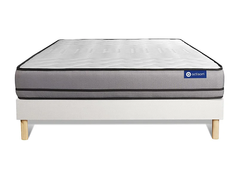 Ensemble Matelas Sommier 150x200 cm - Actiflex Night