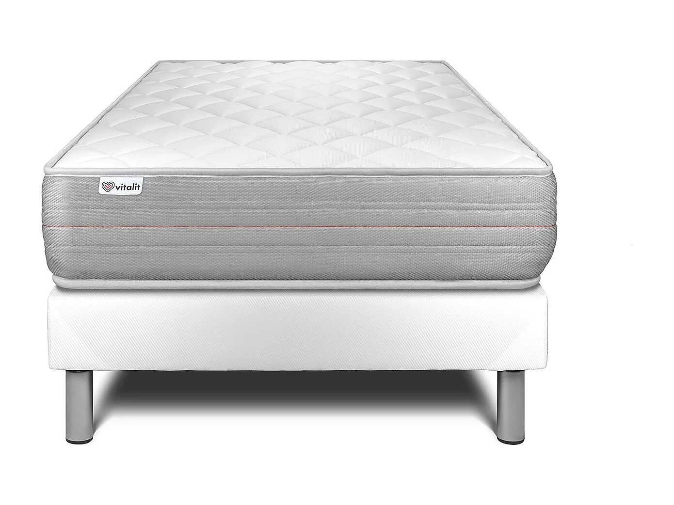 Ensemble Matelas Sommier 120x190 cm - Vitalmemo