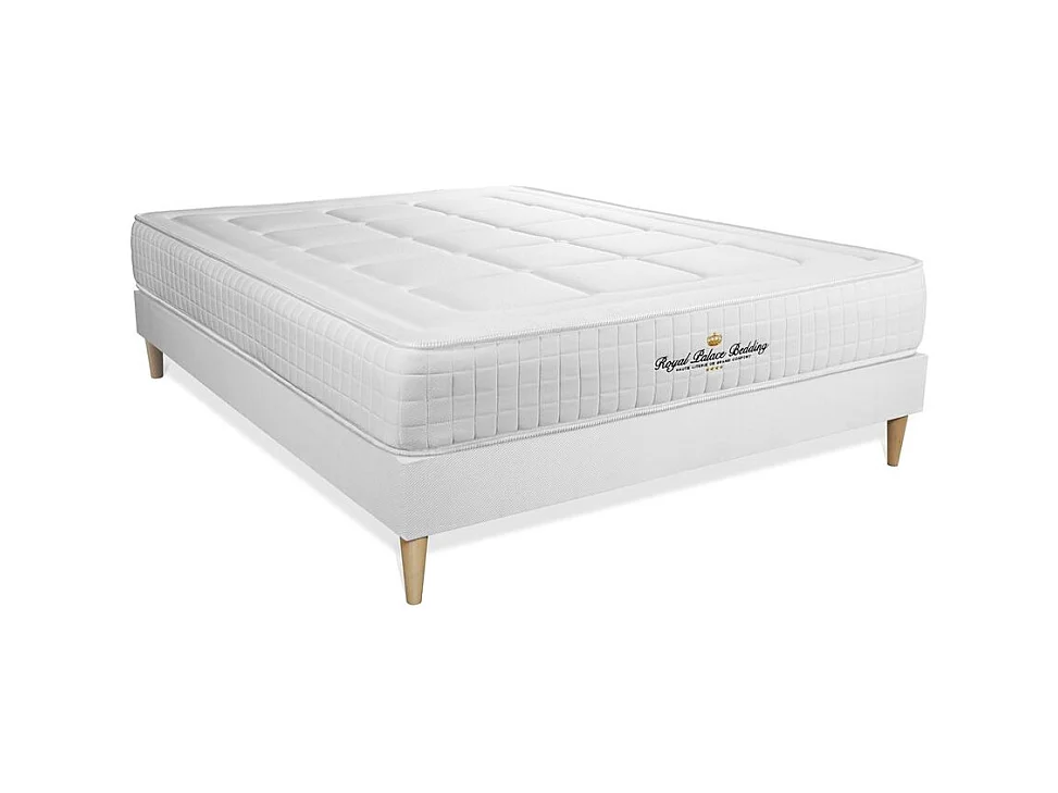 Ensemble Matelas Sommier 135x200 cm - Balmoral