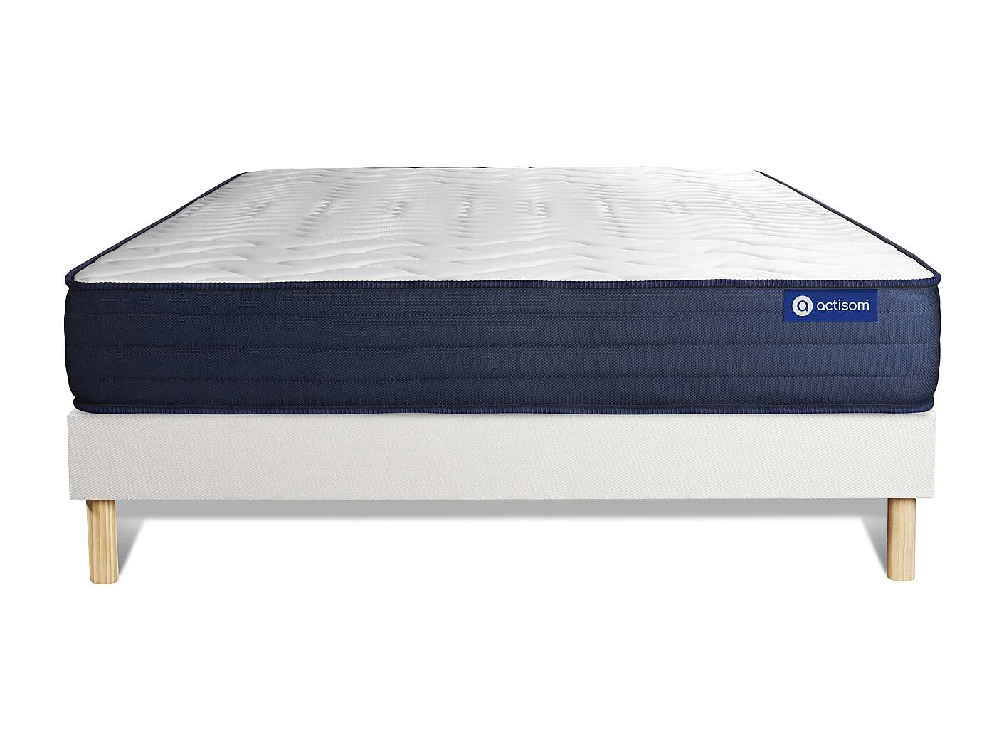Ensemble Matelas Sommier 135x200 cm - Actilatex Life