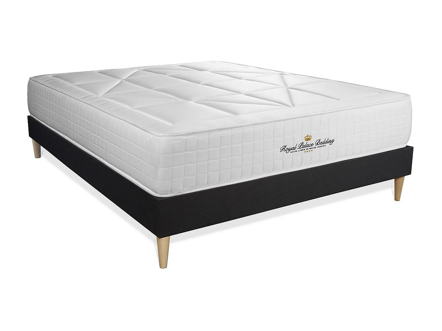 Ensemble Matelas Sommier 120x190 cm - Windsor