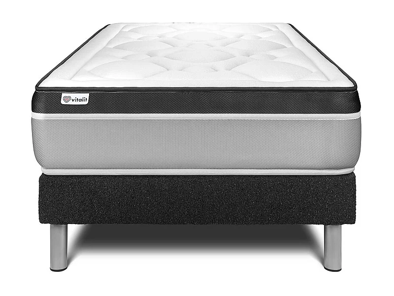 Ensemble Matelas Sommier 120x200 cm - Vital Ergo