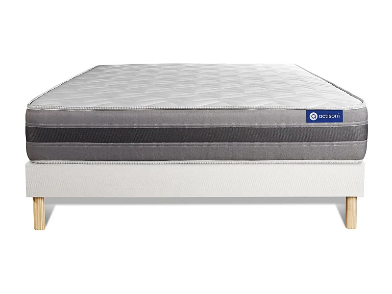 Ensemble Matelas Sommier 135x200 cm - Actilatex Relax
