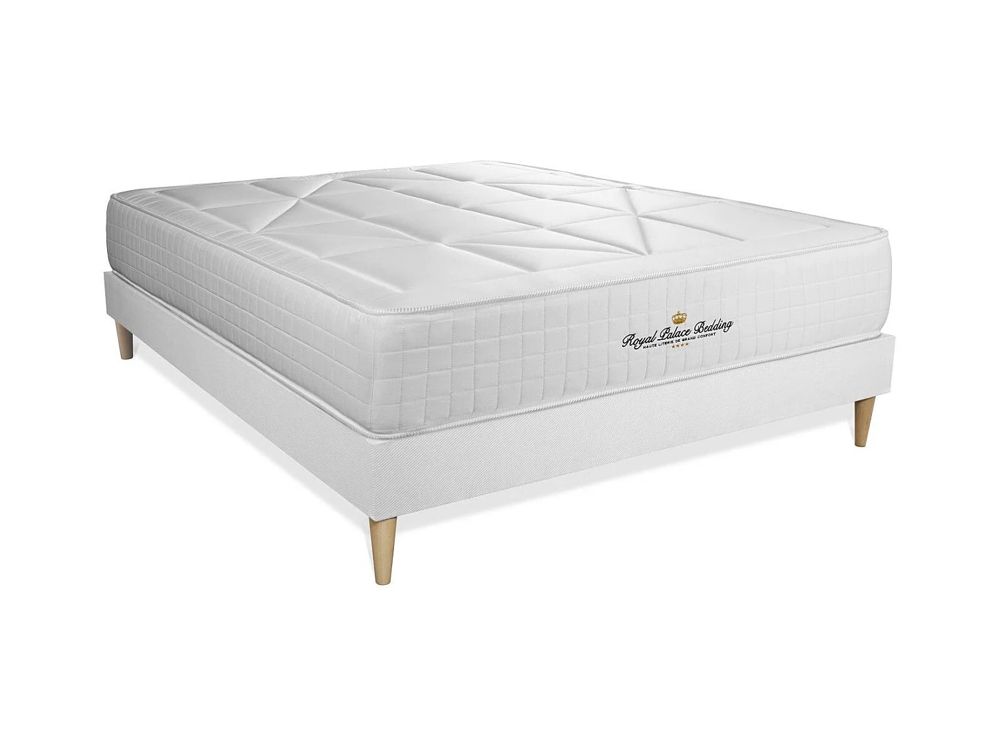 Ensemble Matelas Sommier 120x190 cm - Windsor
