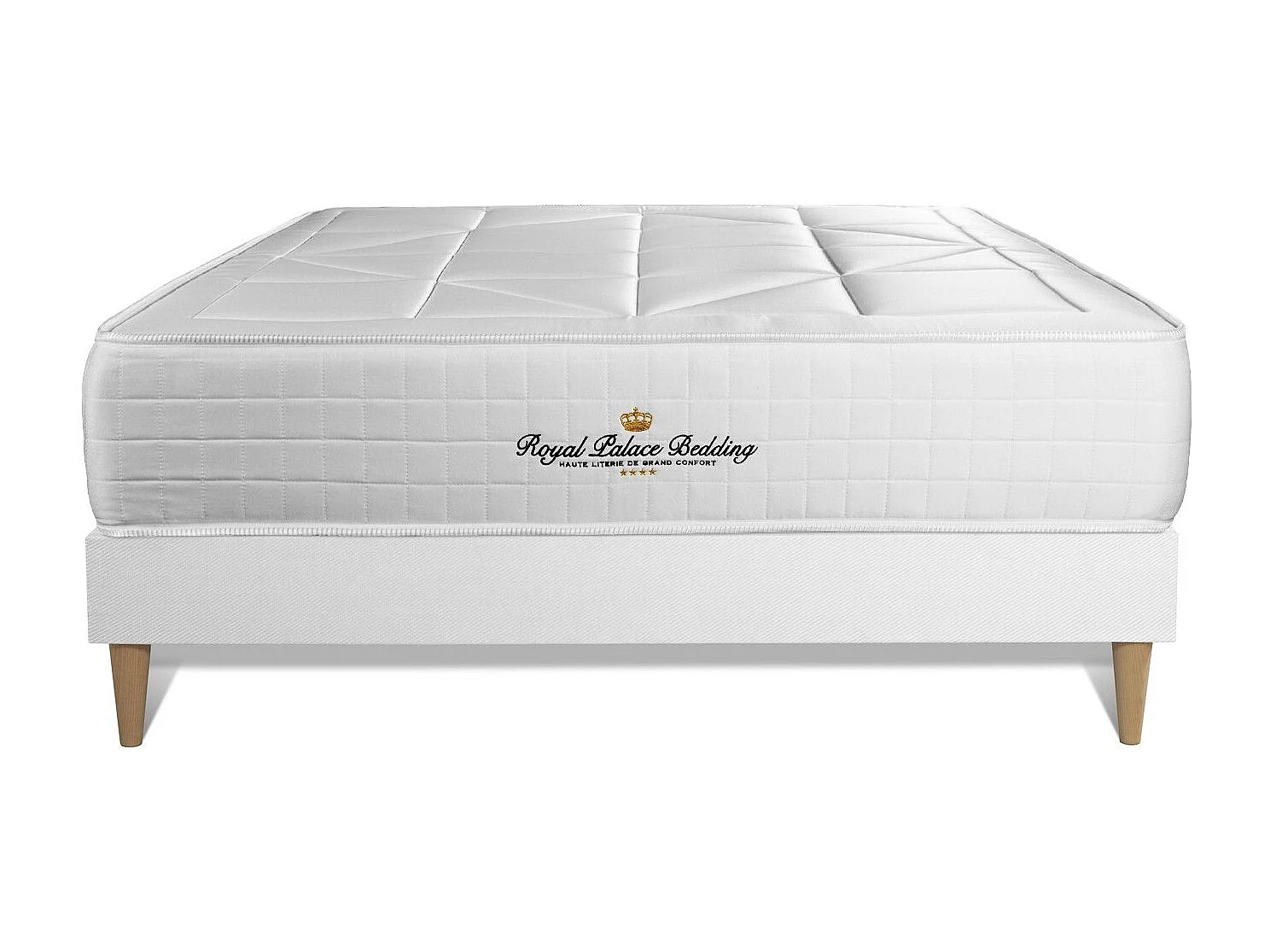 kit rete e materasso Windsor 120 x 190cm - Spessore : 26cm - memory foam e molle insacchettate - Bilanciato