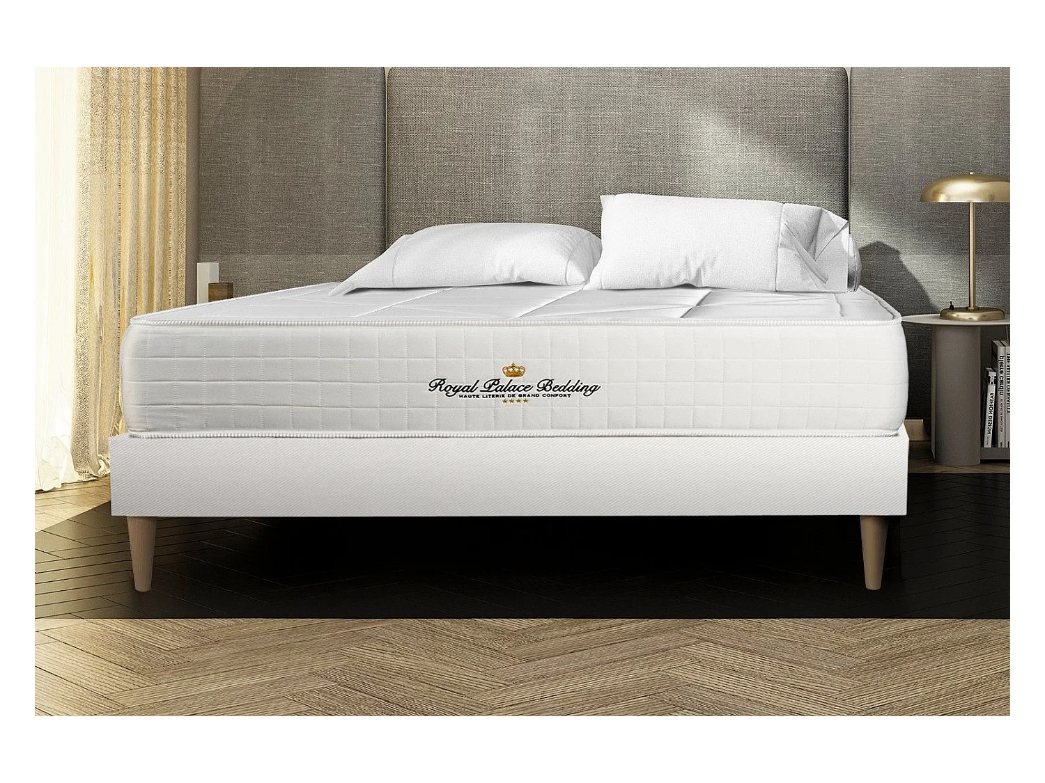 Ensemble Matelas Sommier 120x200 cm - Windsor