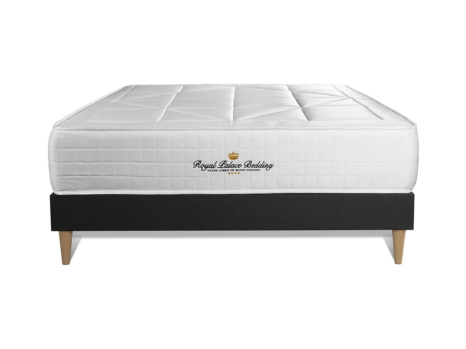 Ensemble Matelas Sommier 150x200 cm - Windsor
