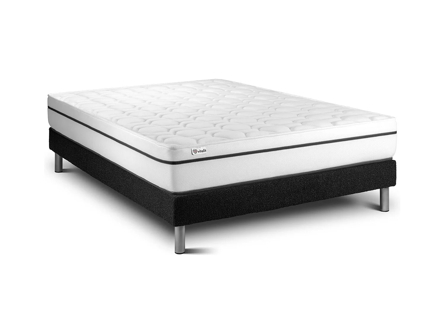 Ensemble Matelas Sommier 150x200 cm - Vital Spa