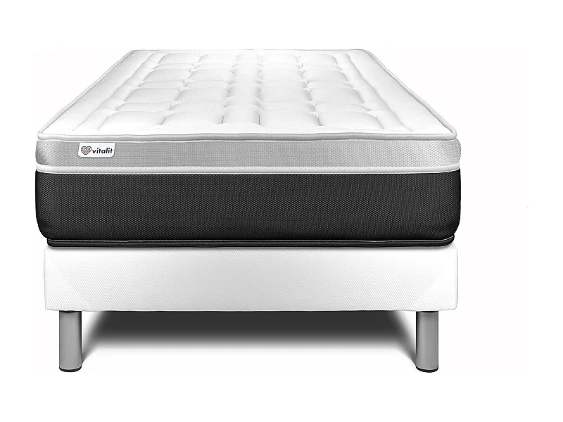 Ensemble Matelas Sommier 120x200 cm - Vital Soft