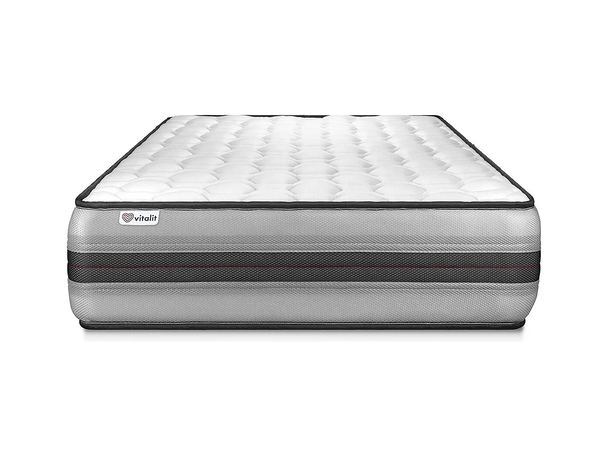 Ensemble Matelas Sommier 90x200 cm - Vitalpower Recover