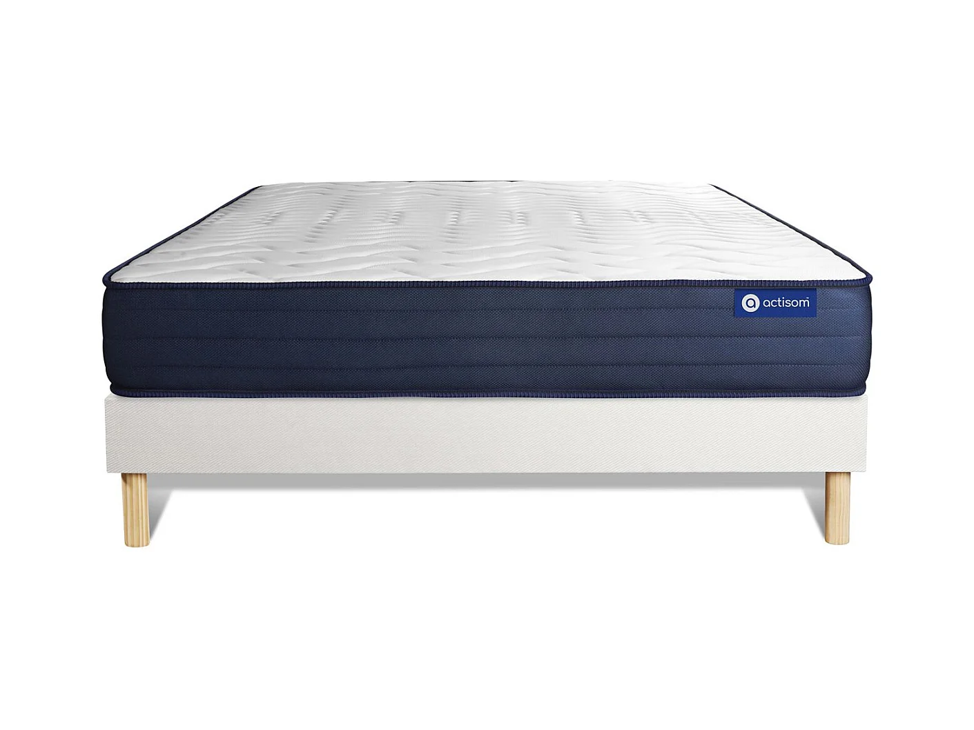 Ensemble Matelas Sommier 150x200 cm - Actimemo Life