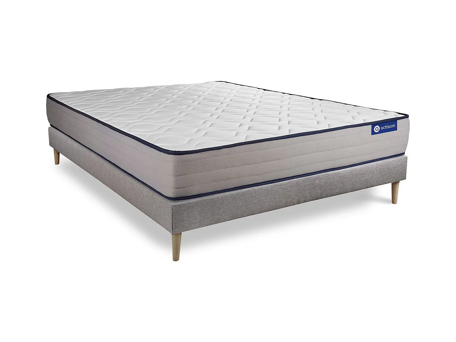 Ensemble Matelas Sommier 160x190 cm - Actilatex Form