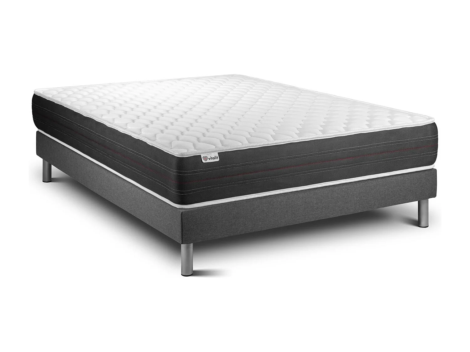 Ensemble Matelas Sommier 150x190 cm - Vitalspring