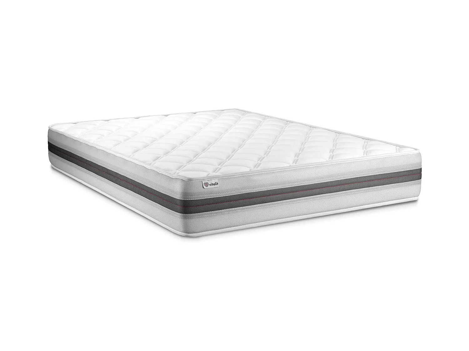 Ensemble Matelas Sommier 120x190 cm - Vitalmemo Back