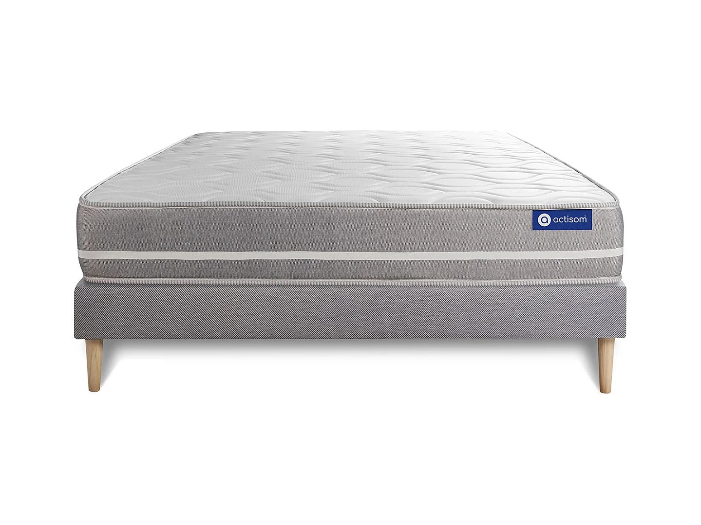 Ensemble Matelas Sommier 150x190 cm - Actilatex Touch