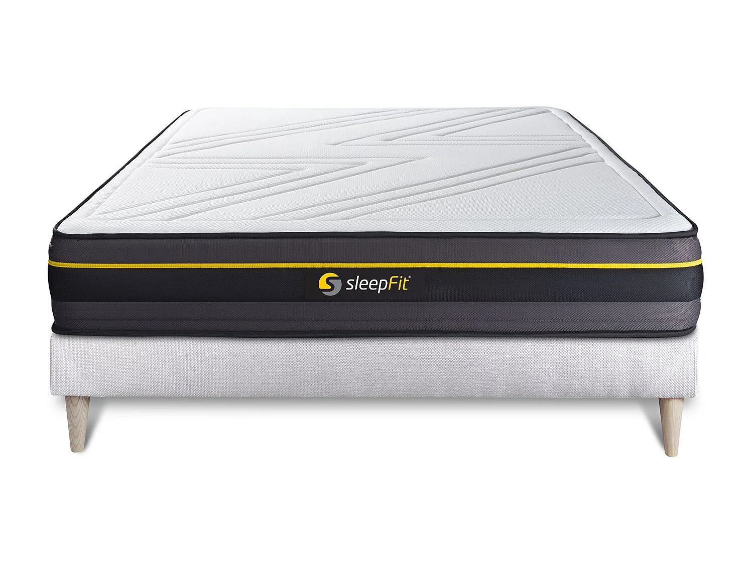 Ensemble Matelas Sommier 135x200 cm - Active