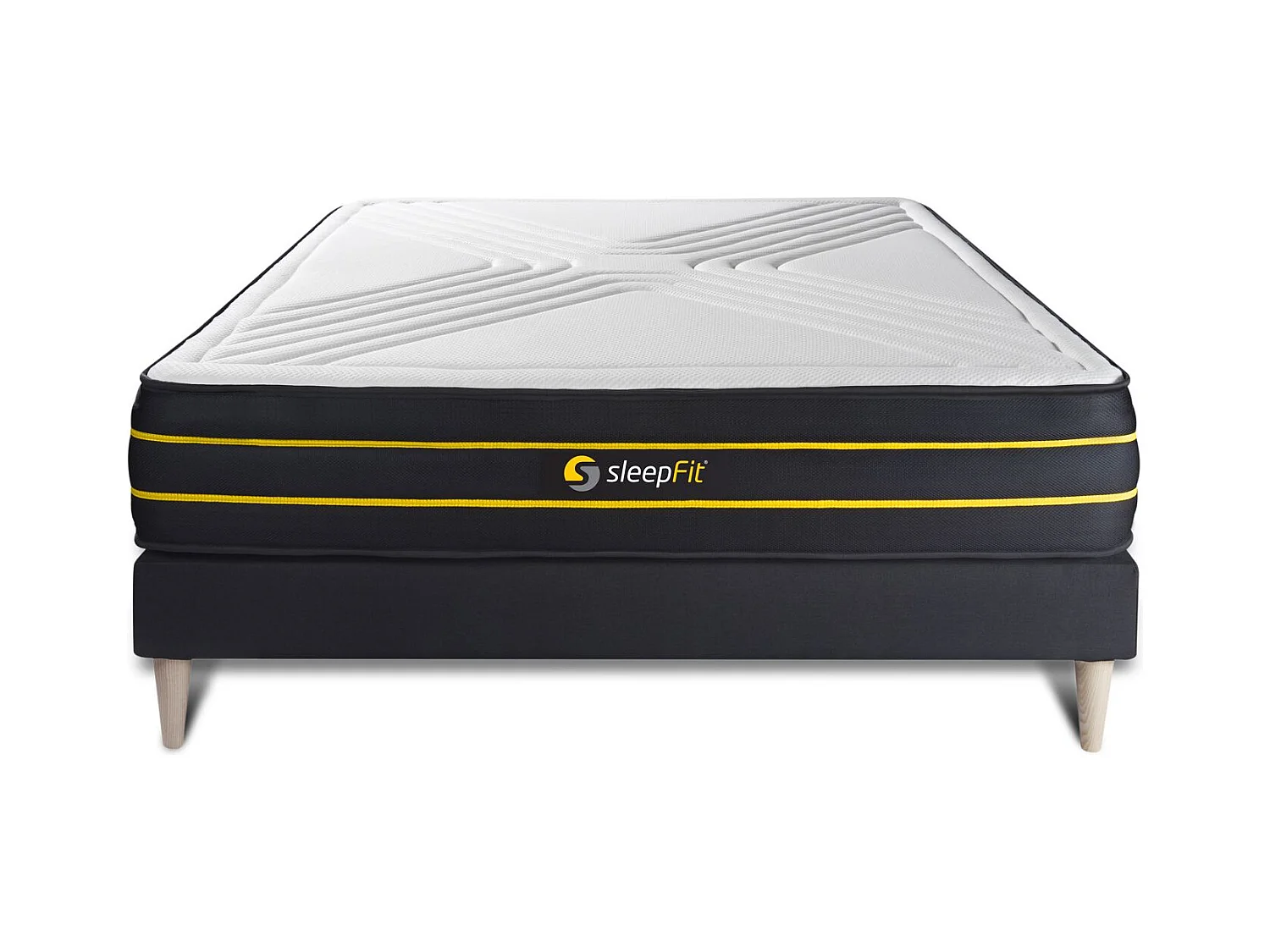 Ensemble Matelas Sommier 120x200 cm - Ultra