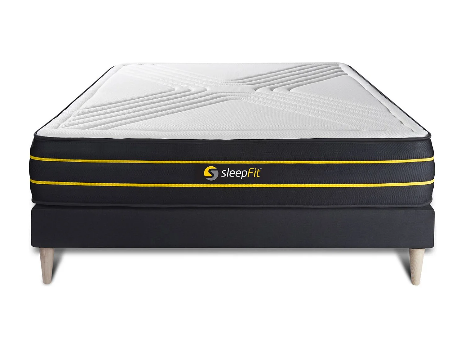 Ensemble Matelas Sommier 120x200 cm - Ultra