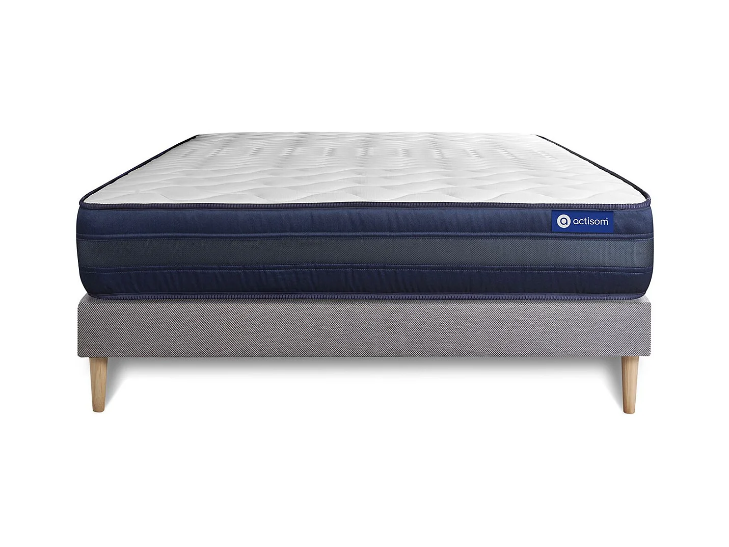 Ensemble Matelas Sommier 150x200 cm - Actiflex Tech