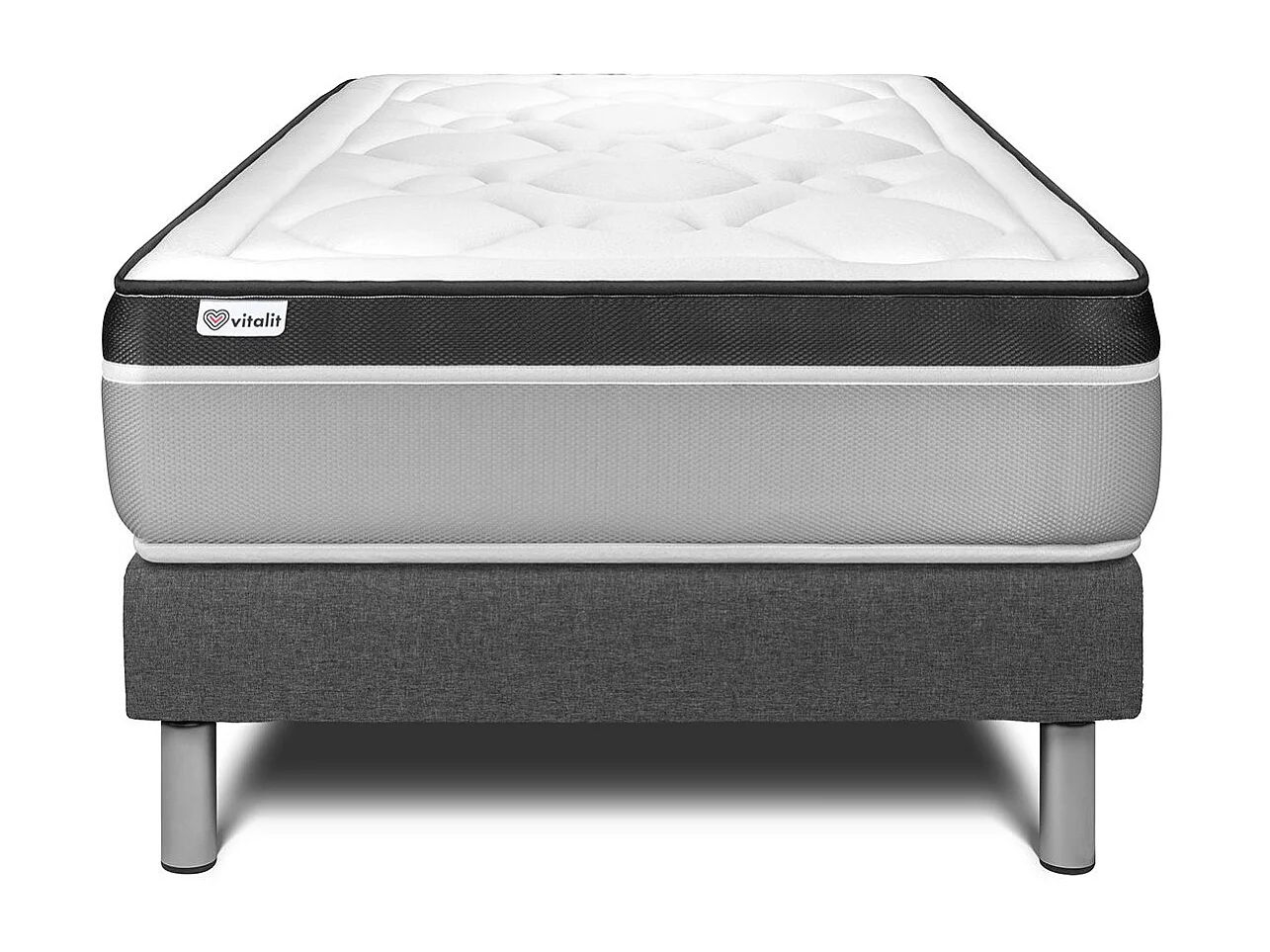 Ensemble Matelas Sommier 120x190 cm - Vital Ergo
