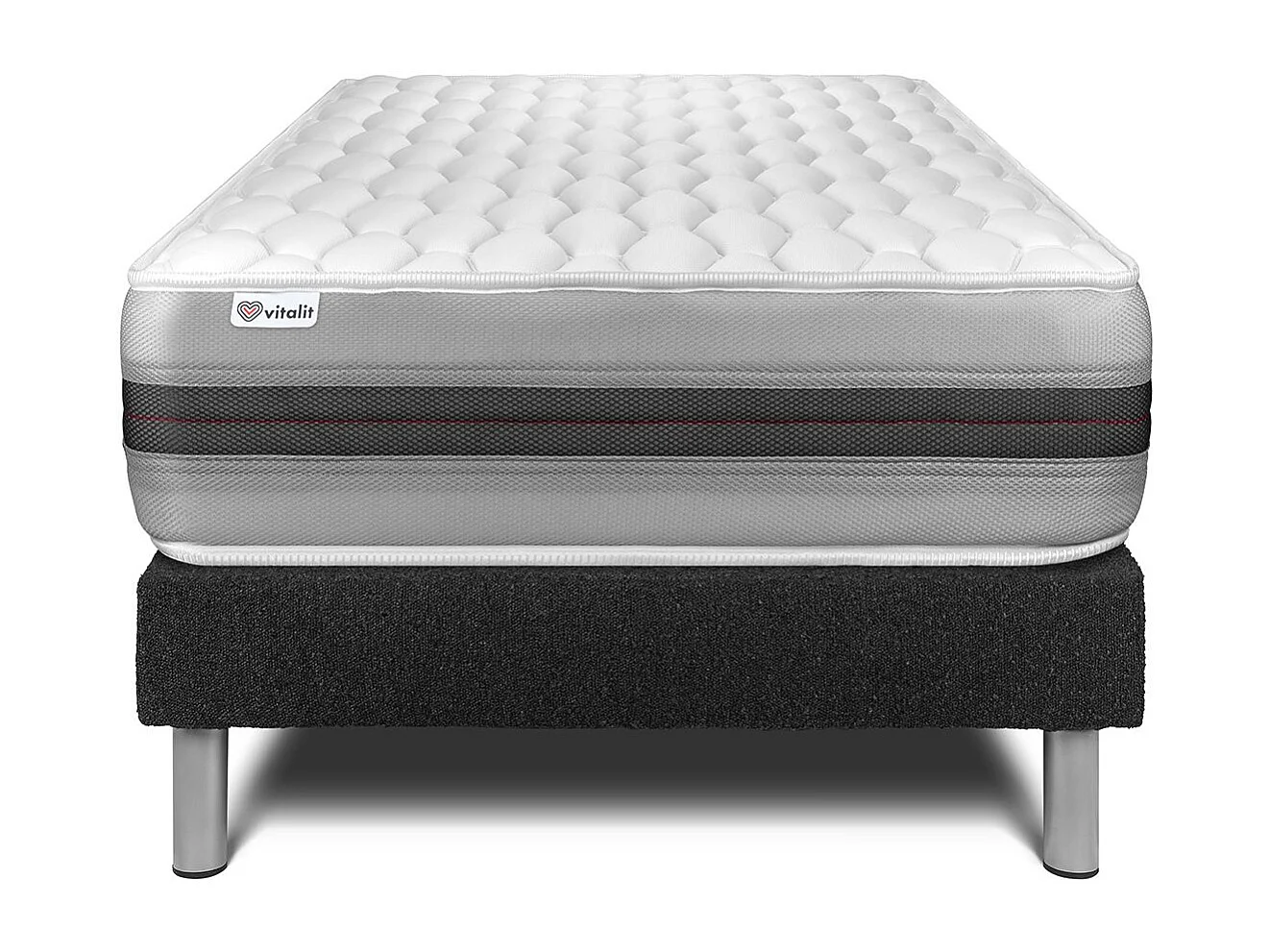 Ensemble Matelas Sommier 120x200 cm - Vitalspring Recover