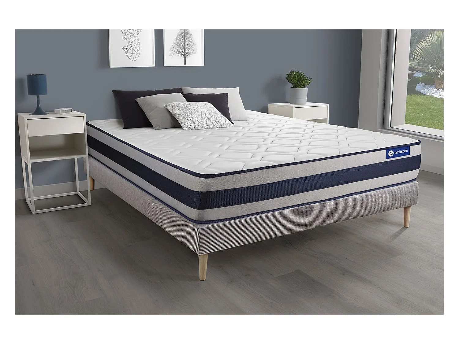 Materac Actiflex ergo 135x200cm + zestaw podstawa lózka