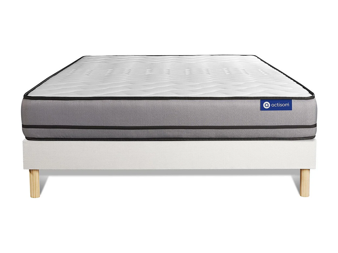 Ensemble Matelas Sommier 135x190 cm - Actiflex Night