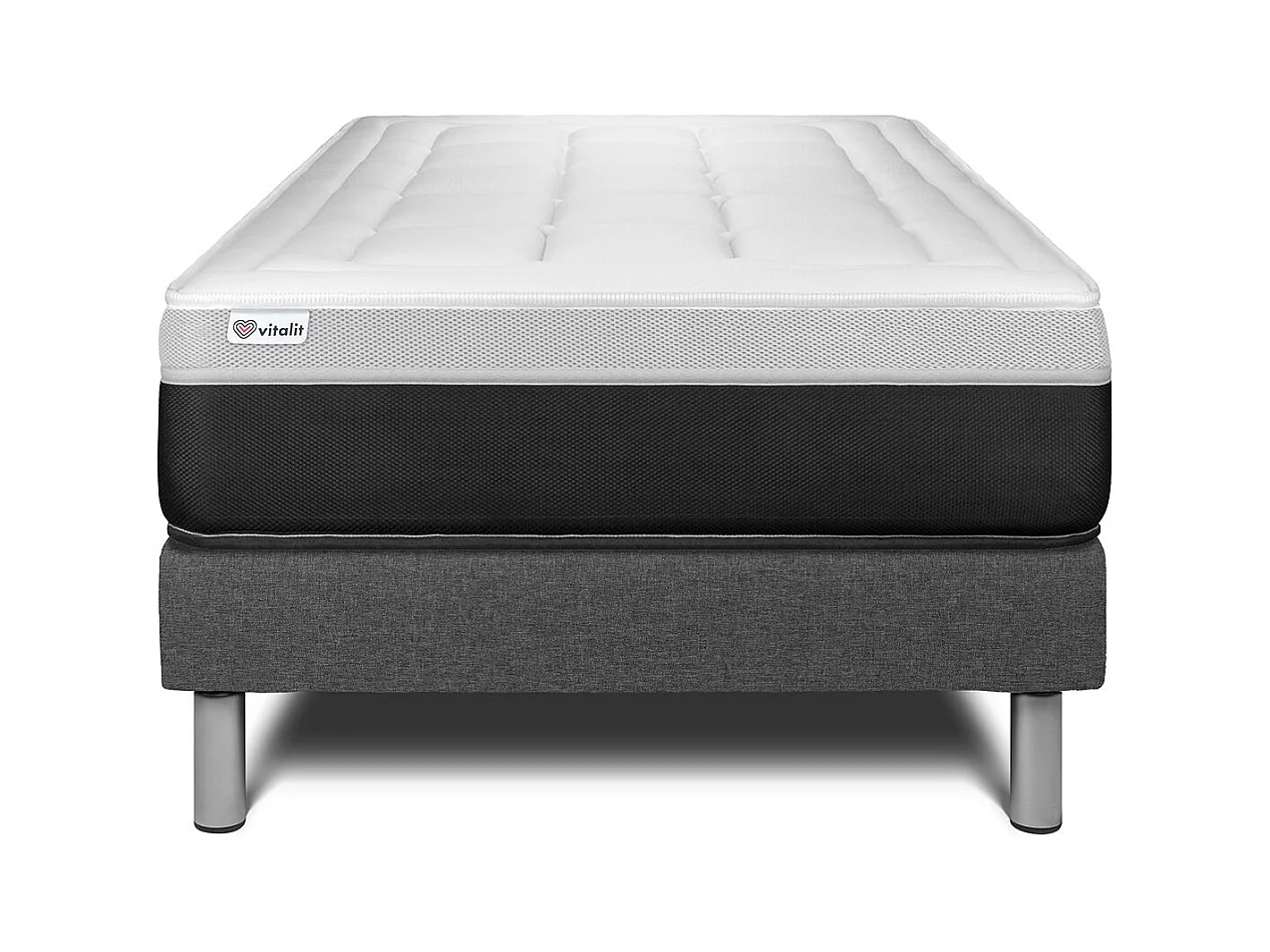 Ensemble Matelas Sommier 120x190 cm - Vital Form