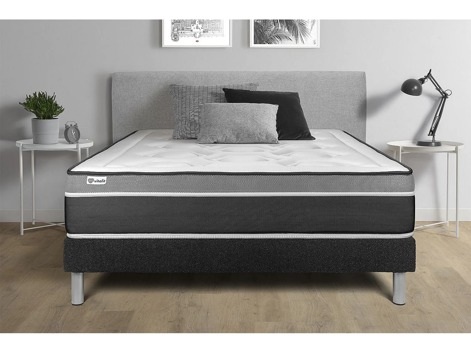 Ensemble Matelas Sommier 120x200 cm - Vital Care