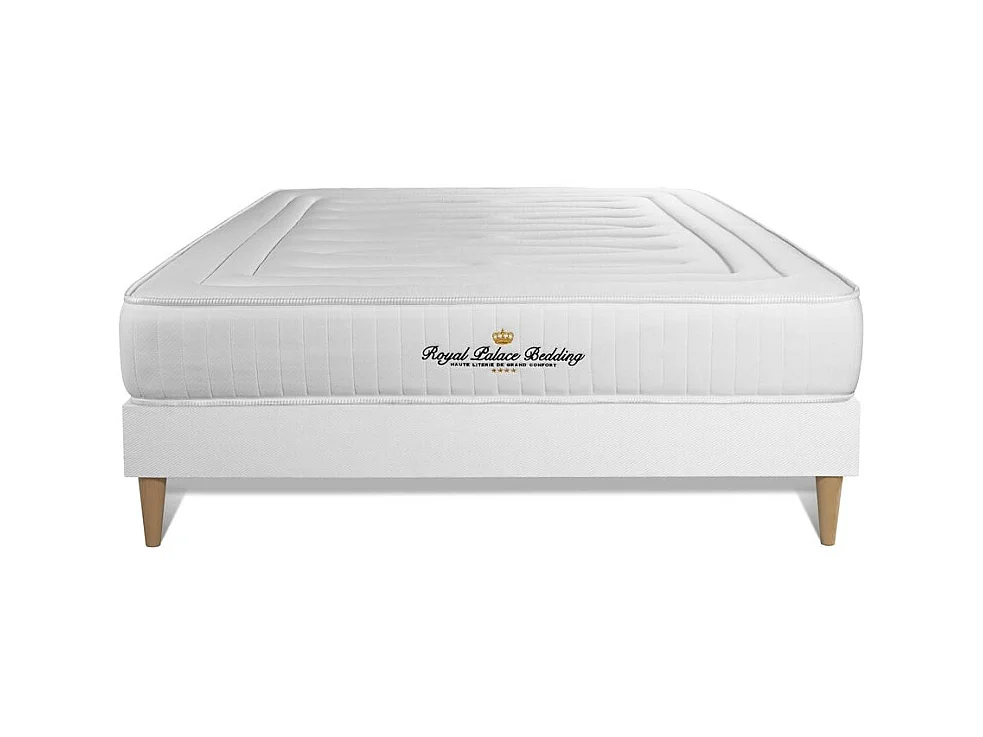 Ensemble Matelas Sommier 120x190 cm - Lancaster