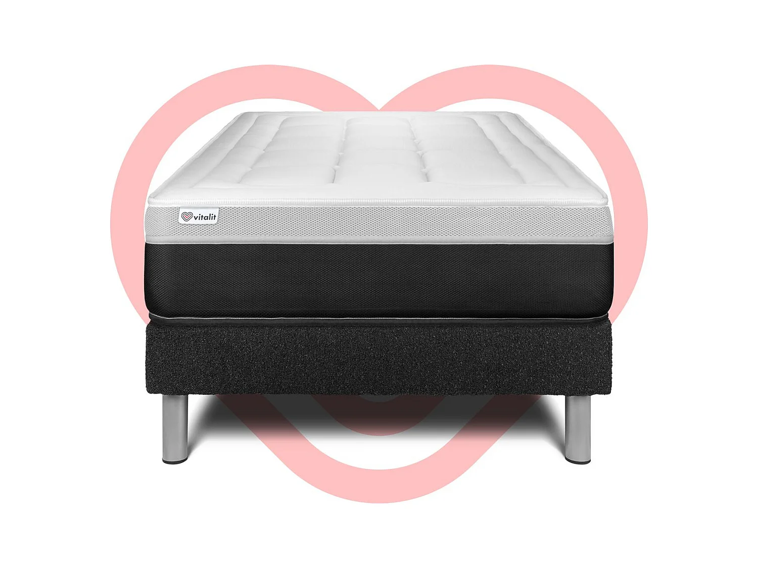 Ensemble Matelas Sommier 120x200 cm - Vital Form