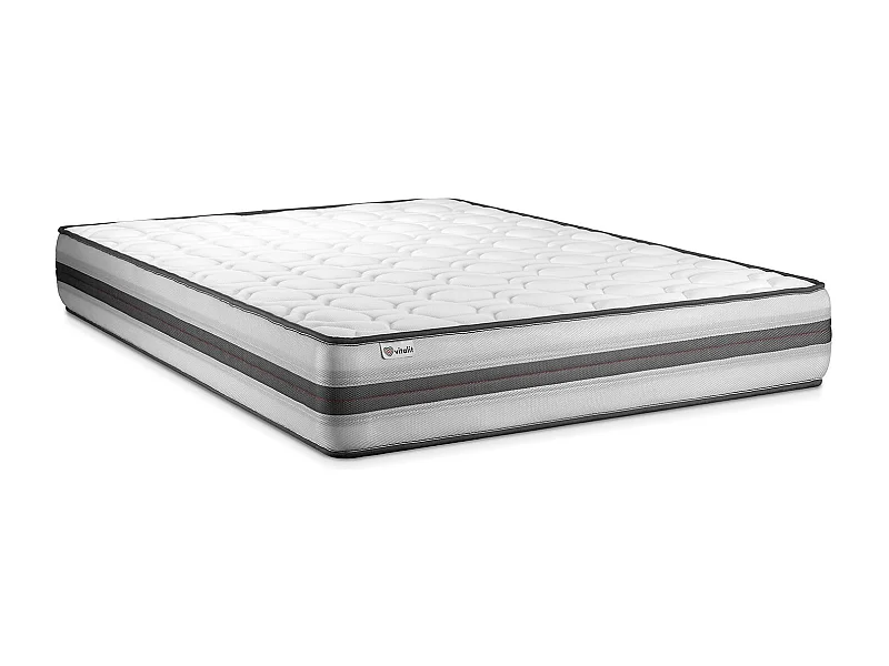 Ensemble Matelas Sommier 135x200 cm - Vitalpower Recover