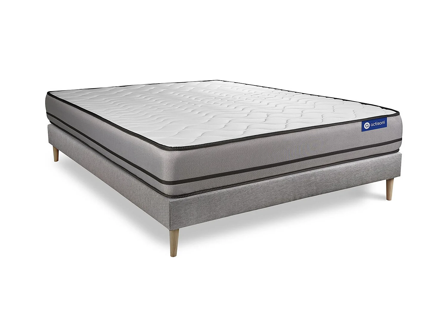Ensemble Matelas Sommier 160x190 cm - Actimemo Night
