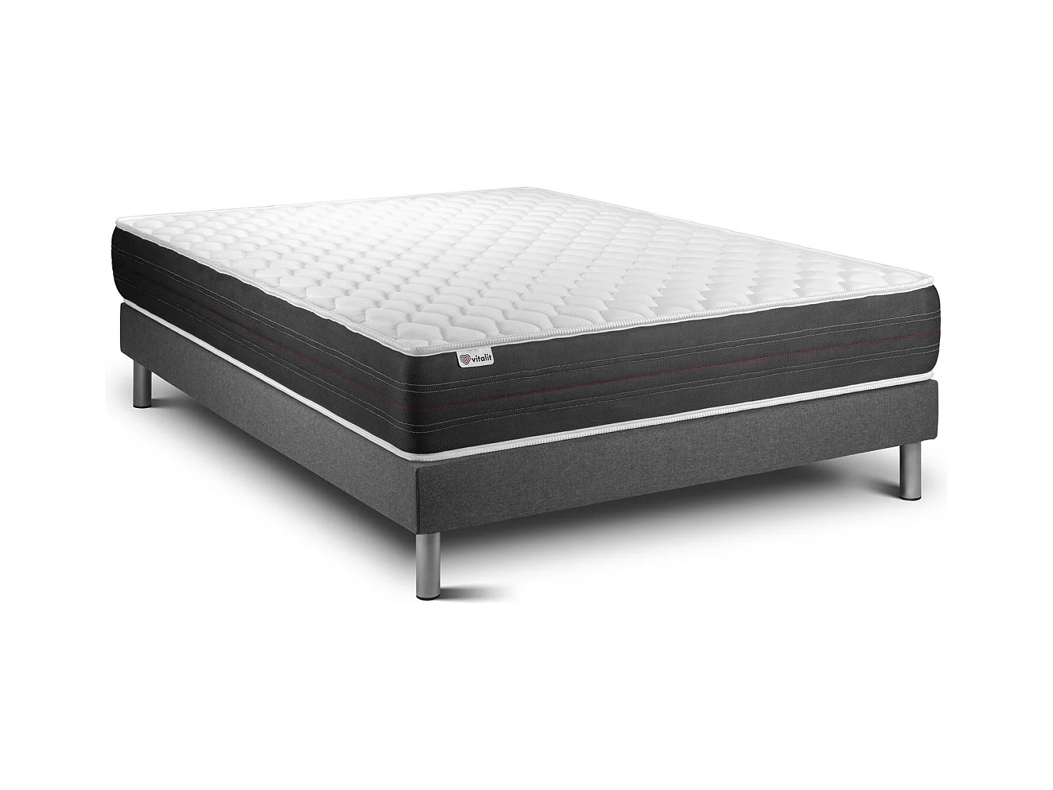 Ensemble Matelas Sommier 150x200 cm - Vitalspring