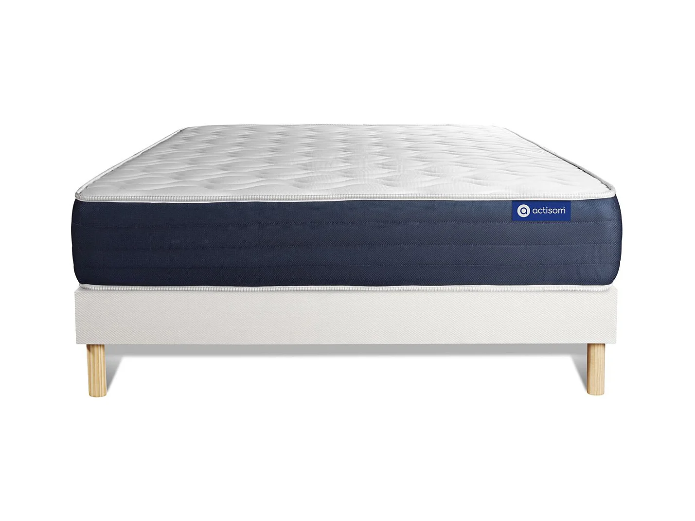 Ensemble Matelas Sommier 135x200 cm - Actiflex Sleep