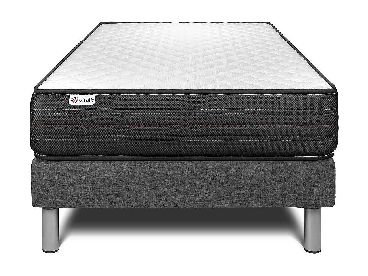 Ensemble Matelas Sommier 120x200 cm - Vitalpower