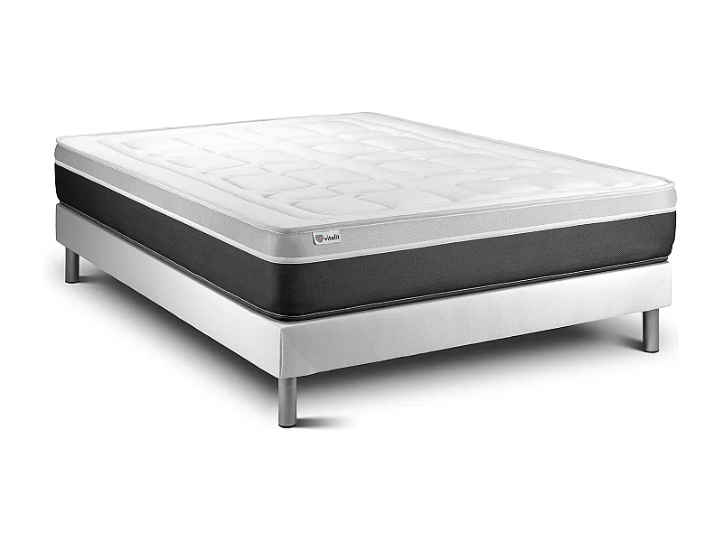 Ensemble Matelas Sommier 135x200 cm - Vital Soft