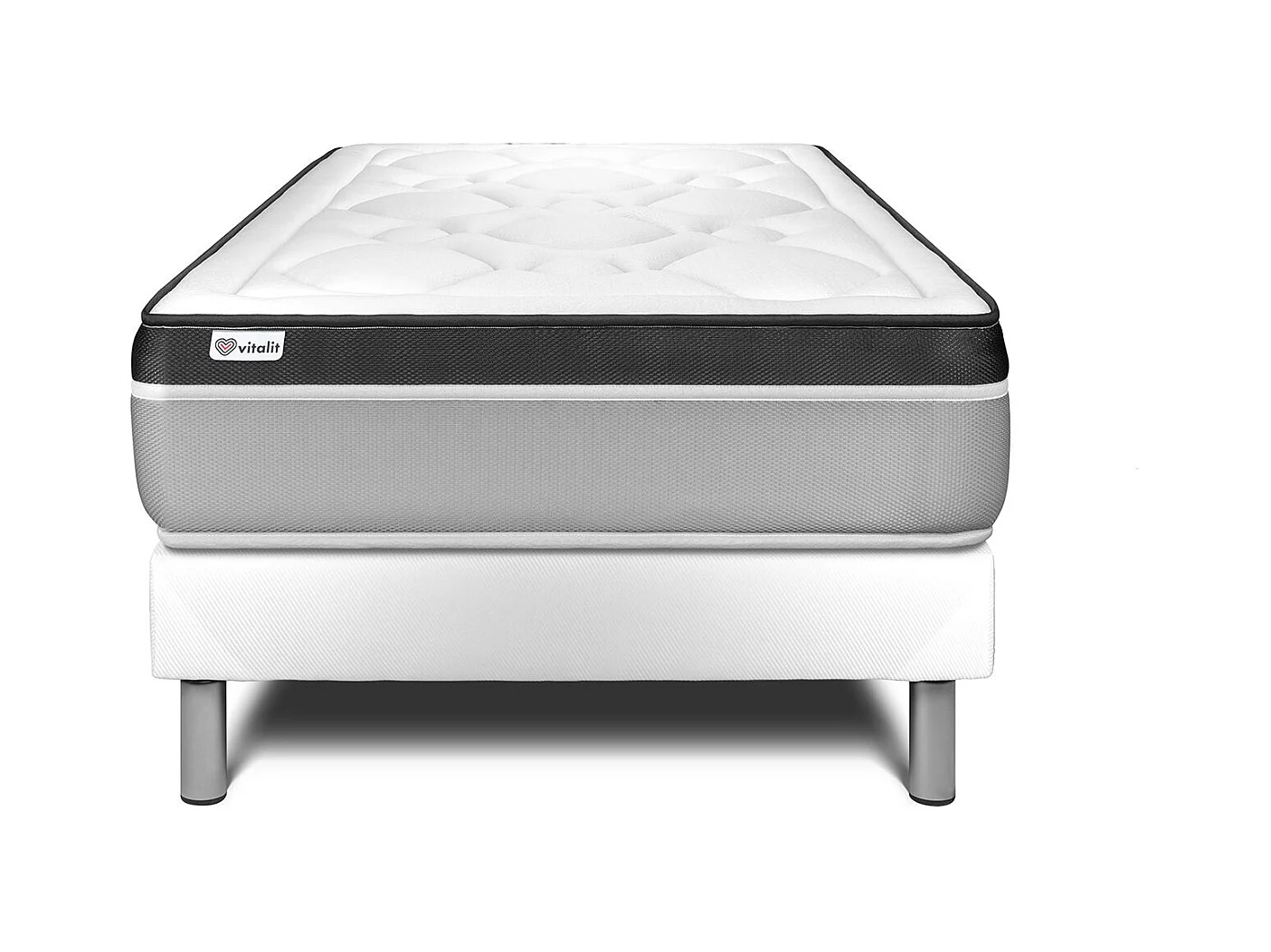 Ensemble Matelas Sommier 120x190 cm - Vital Ergo